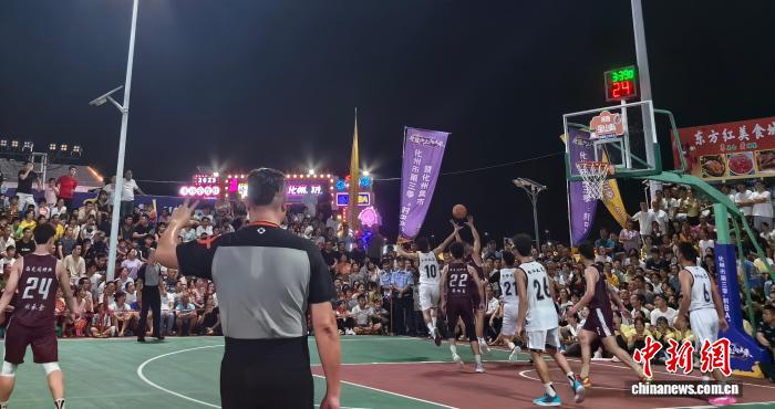 化州村BA篮球赛圆满收官 激烈对决带动乡村振兴